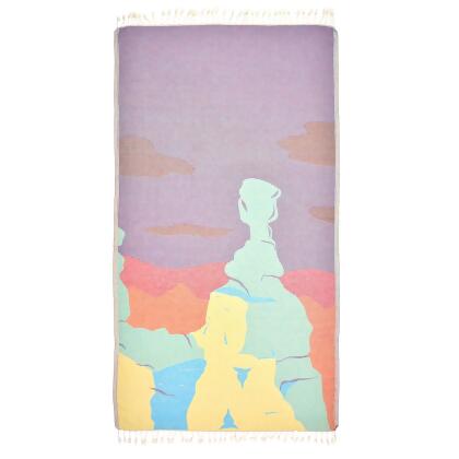 Exclusive Arizona Sky Peshtemal Pure Cotton Throw Blanket alternate image