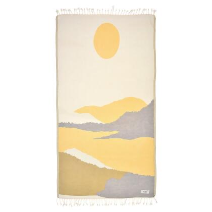 Exclusive Desert Sun Peshtemal Pure Cotton Throw Blanket alternate image