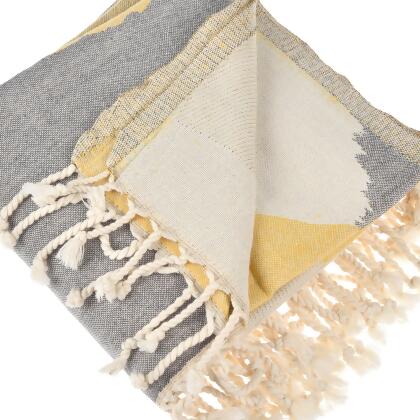 Exclusive Desert Sun Peshtemal Pure Cotton Throw Blanket alternate image