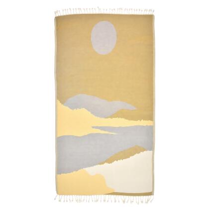 Exclusive Desert Sun Peshtemal Pure Cotton Throw Blanket alternate image