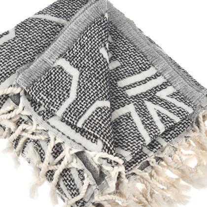 Exclusive Geos Peshtemal Pure Cotton Throw Blanket alternate image