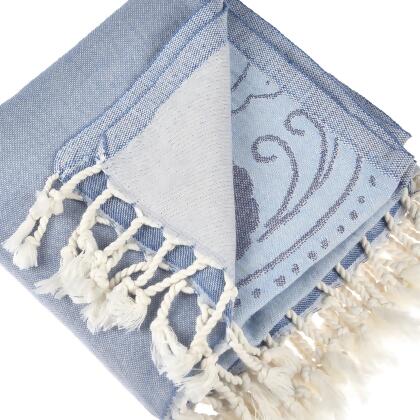 Exclusive Lion Fish Peshtemal Pure Cotton Throw Blanket alternate image