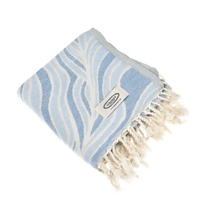 Exclusive Narwhal Peshtemal Pure Cotton Throw Blanket alternate image