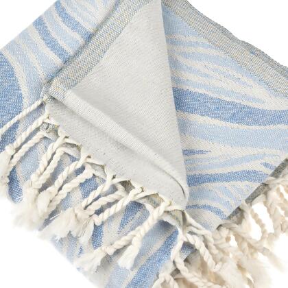 Exclusive Narwhal Peshtemal Pure Cotton Throw Blanket alternate image