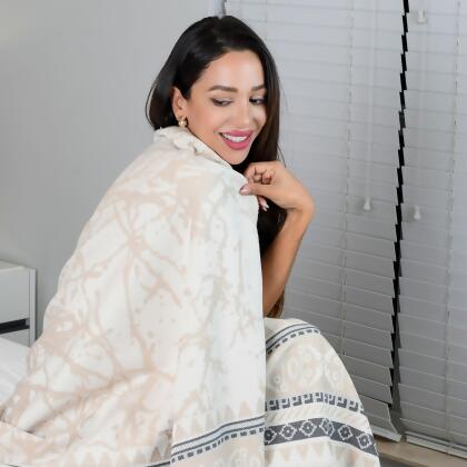 Exclusive Seljuk Peshtemal Pure Cotton Throw Blanket alternate image