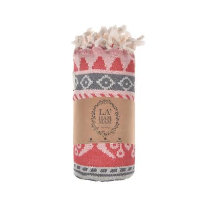 Exclusive Seljuk Peshtemal Pure Cotton Throw Blanket alternate image
