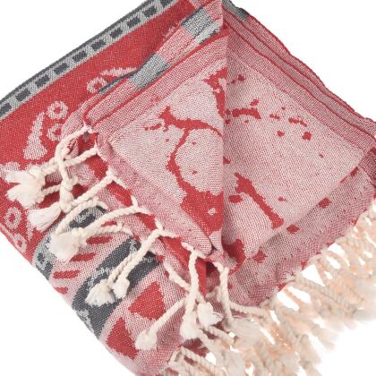 Exclusive Seljuk Peshtemal Pure Cotton Throw Blanket alternate image
