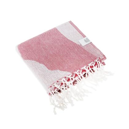 Arizona Sky Throw Beach Towel in Bordeaux alternate image