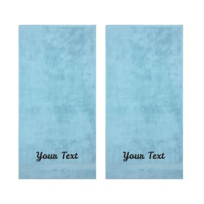 Personalized Towels, Hotel & Spa Quality, Super Soft, Highly Absorbent, 100% Turkish Genuine Cotton Monogrammed Towel alternate image