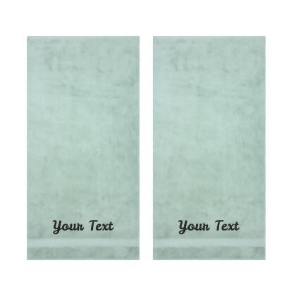Personalized Towels, Hotel & Spa Quality, Super Soft, Highly Absorbent, 100% Turkish Genuine Cotton Monogrammed Towel alternate image