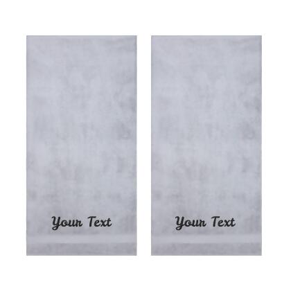 Personalized Towels, Hotel & Spa Quality, Super Soft, Highly Absorbent, 100% Turkish Genuine Cotton Monogrammed Towel alternate image