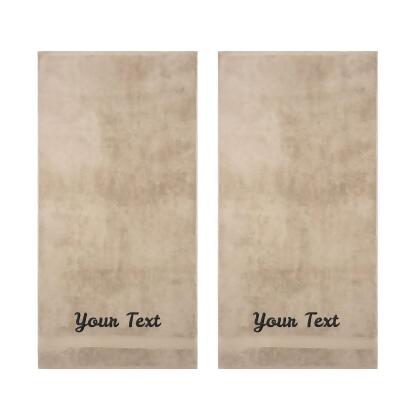 Personalized Towels, Hotel & Spa Quality, Super Soft, Highly Absorbent, 100% Turkish Genuine Cotton Monogrammed Towel alternate image