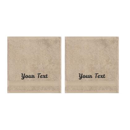 Personalized Towels, Hotel & Spa Quality, Super Soft, Highly Absorbent, 100% Turkish Genuine Cotton Monogrammed Towel alternate image