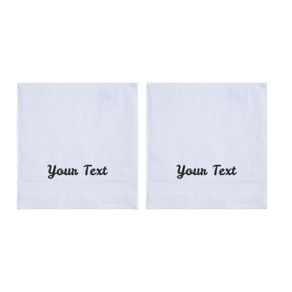 Personalized Towels, Hotel & Spa Quality, Super Soft, Highly Absorbent, 100% Turkish Genuine Cotton Monogrammed Towel alternate image