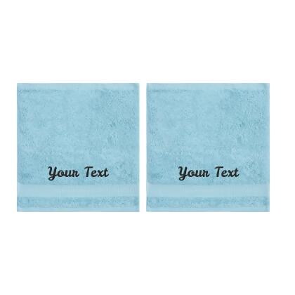 Personalized Towels, Hotel & Spa Quality, Super Soft, Highly Absorbent, 100% Turkish Genuine Cotton Monogrammed Towel alternate image