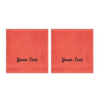 Personalized Towels, Hotel & Spa Quality, Super Soft, Highly Absorbent, 100% Turkish Genuine Cotton Monogrammed Towel alternate image