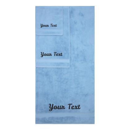 Personalized Towels, Hotel & Spa Quality, Super Soft, Highly Absorbent, 100% Turkish Genuine Cotton Monogrammed Towel alternate image