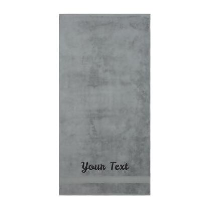 Personalized Towels, Hotel & Spa Quality, Super Soft, Highly Absorbent, 100% Turkish Genuine Cotton Monogrammed Towel alternate image