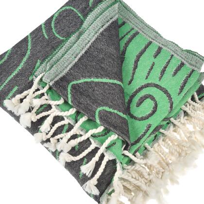 Bison Mountain Peshtemal Pure Cotton Throw Blanket alternate image