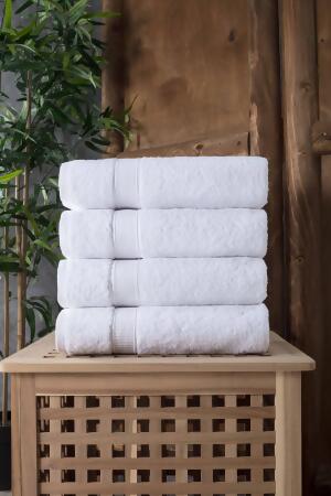 Turkish Cotton Bath Towel Set of 4 alternate image