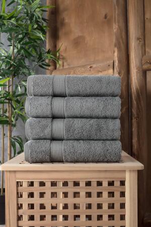 Turkish Cotton Bath Towel Set of 4 alternate image
