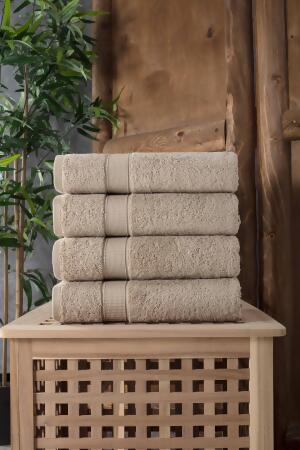 Turkish Cotton Bath Towel Set of 4 alternate image