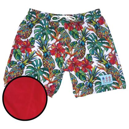 Pineapple Vibes Swimsuit Shorts alternate image