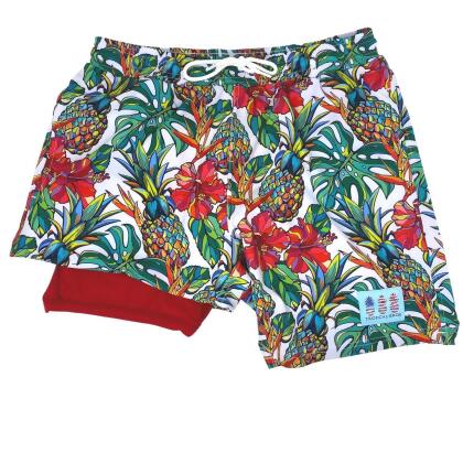 Pineapple Vibes Swimsuit Shorts alternate image