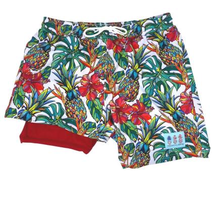 Pineapple Vibes Swimsuit Shorts alternate image
