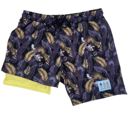 Gold Palms Swimsuit Shorts alternate image