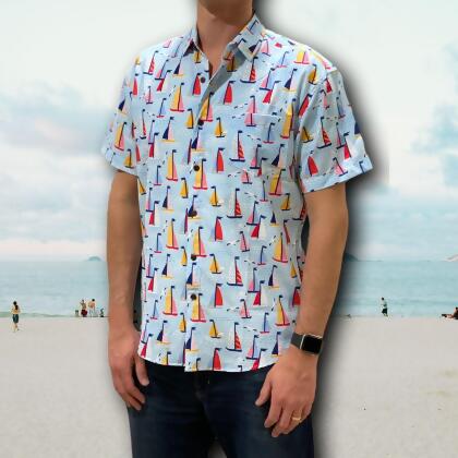 Super Stretch - Sailin Away Hawaiian Shirt alternate image