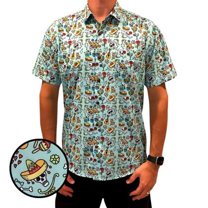 Super Stretch - Mexican Fiesta Hawaiian Shirt alternate image