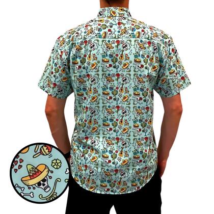 Super Stretch - Mexican Fiesta Hawaiian Shirt alternate image