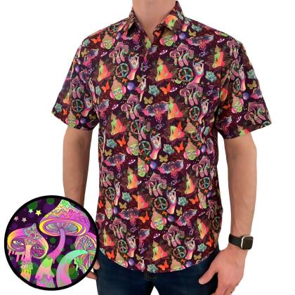 Super Stretch - Shroomin' Hawaiian Shirt alternate image
