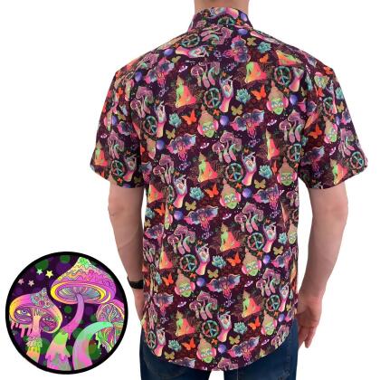 Super Stretch - Shroomin' Hawaiian Shirt alternate image