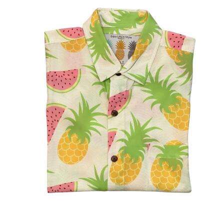 Melon Party Hawaiian Shirt alternate image