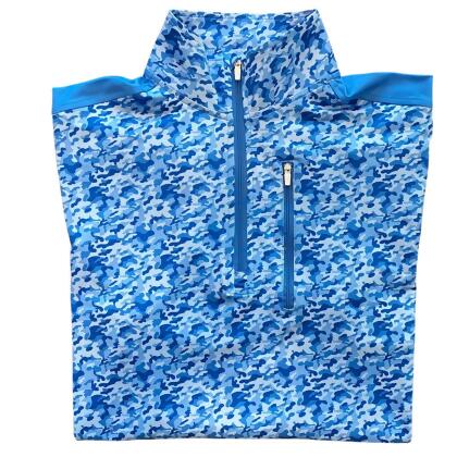 Blue Camo Quarter Zip alternate image