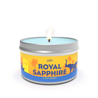 Royal Sapphire Candle 