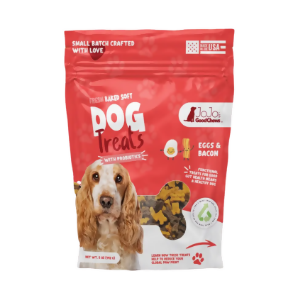 Fresh Baked Eggs and Bacon Soft Dog Chew Treats (2-Pack) 