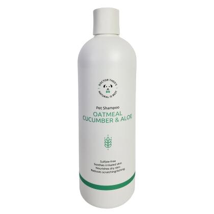 Dr. Theo's Dog Shampoo – Oatmeal, Cucumber & Aloe (16 oz) 