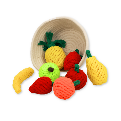 Fruity Delights Artisan Rope Toys 