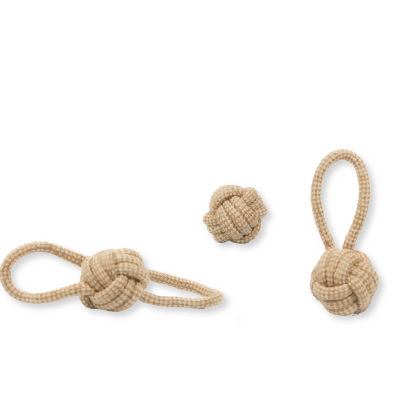 Natural Hemp Tug Toys 