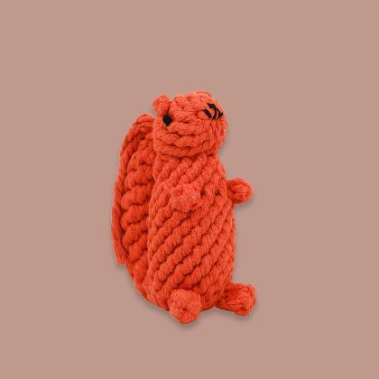Oliver the Squirrel Rope Toy alternate image