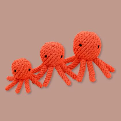 Ollie the Octopus Rope Toy alternate image