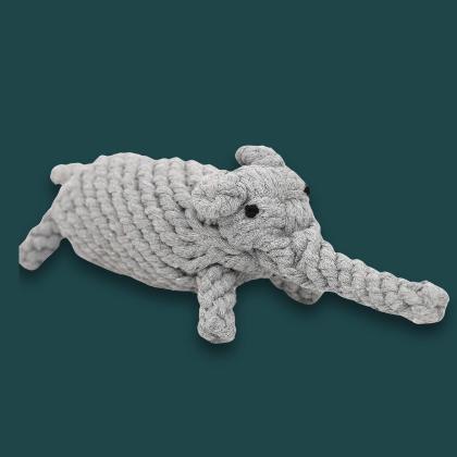 Ella the Elephant Rope Toy alternate image