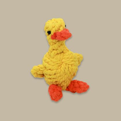 Sunny the Yellow Duck Rope Toy alternate image