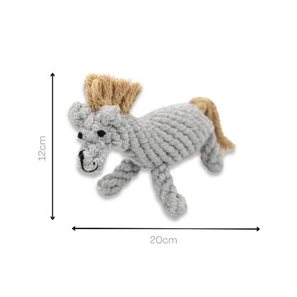 Serene the Gray Horse Rope Toy alternate image