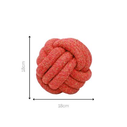 The Sunshine Red Collection of Jumbo Rope Ball Toy alternate image