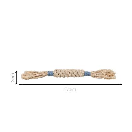 Rainbow Candy Macrame Rope Pet Toy alternate image