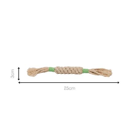 Rainbow Candy Macrame Rope Pet Toy alternate image